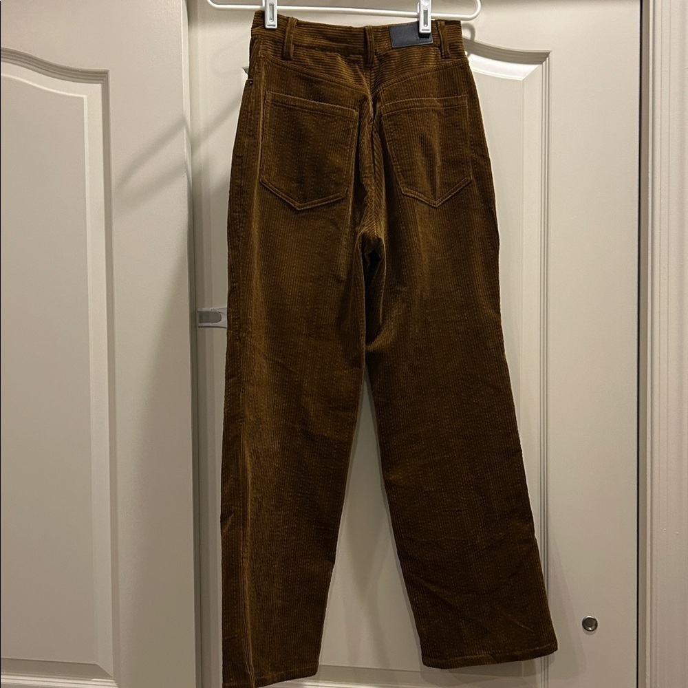 Rails Getty High Rise Corduroy Pants Ground Cinnamon - Picture 4 of 10